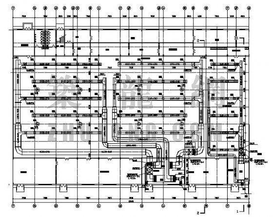 高大厂房空调设计图资料下载-某食品厂房空调设计图