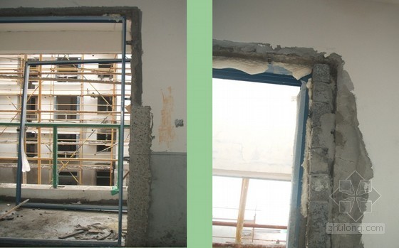 铝合金窗框安装方案资料下载-铝合金门窗安装施工工艺及常见质量通病防治措施