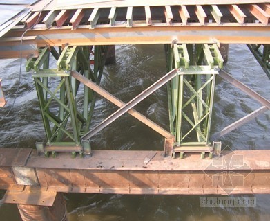 钢栈桥钢管桩资料下载-[PPT]福建某钢栈桥施工方案（中交 钢管桩）