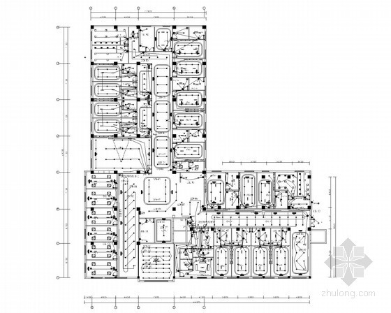 六层综合楼全套图纸资料下载-[广东]大型医院综合楼全套电气施工图纸（含水暖）