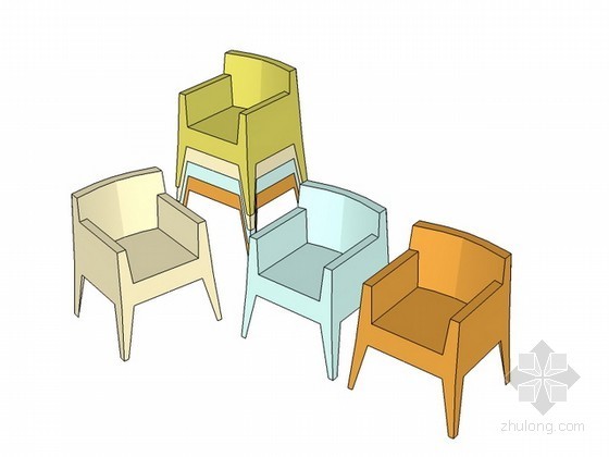 一组室内设计图书资料下载-一组椅子