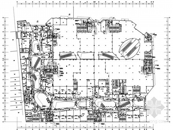 休闲娱乐广场全套设计资料下载-[四川]大型购物广场暖通空调全套施工图142张(20万平含负荷计算书)
