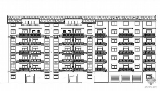 框架结住宅施工图资料下载-某六层框架结构住宅建筑结构施工图