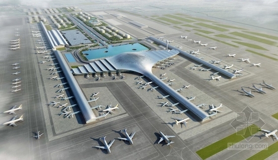 机场绿化设计方案资料下载-[河南]单个一体化屋顶枢纽机场建筑设计方案文本