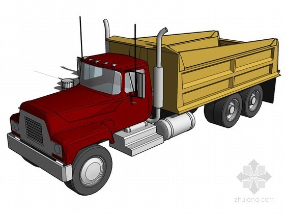锡特卡资料下载-卡车SketchUp模型下载