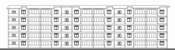 单元式多层住宅图纸资料下载-某房屋建筑学课程设计