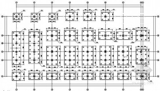 中南建筑施工图资料下载-[芜湖]某14层框架图书行政楼结构施工图(中南院)