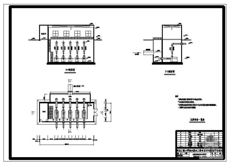 河北工程大学污水处理资料下载-[学士]河北工程大学某市污水厂毕业设计