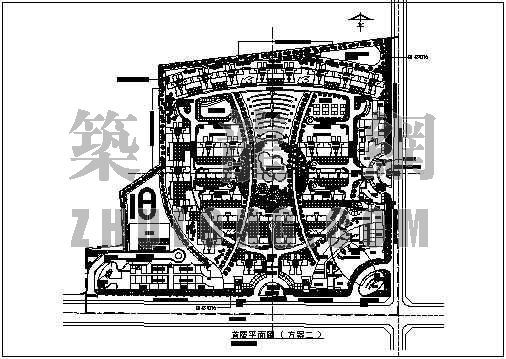 赵巷国际别墅区规划图资料下载-居住区规划图