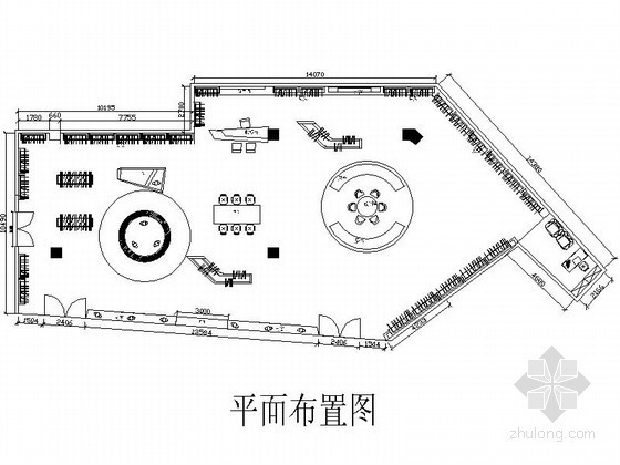 橱窗施工cad资料下载-[毕业设计]某展厅装修施工图含效果图