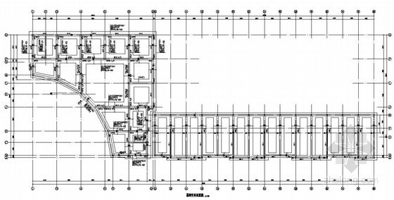 三层门面房带阁楼设计资料下载-徐州某三层沿街门面房结构设计图