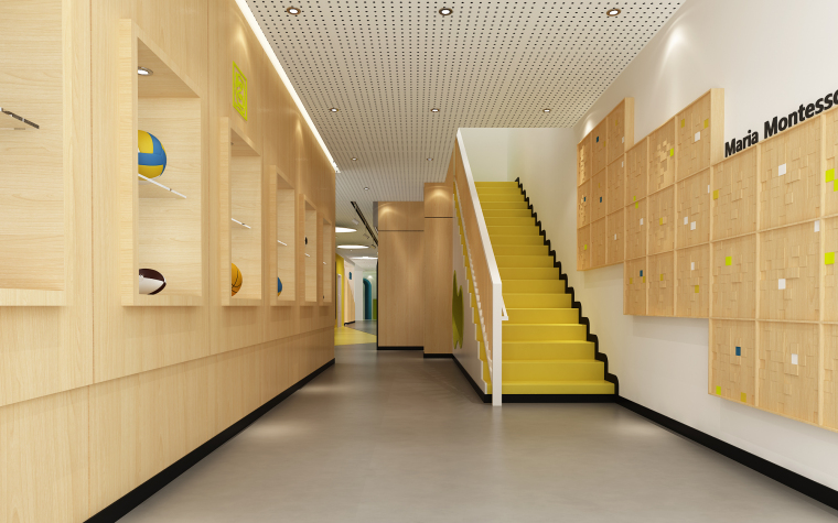 幼儿园设计-蒙特梭利双语幼儿园-2一层入口.jpg