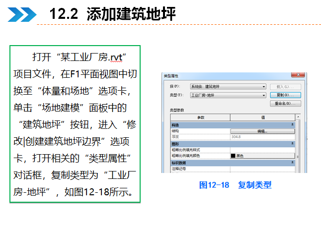 西交大BIM建模——场地与场地构件-建筑地坪