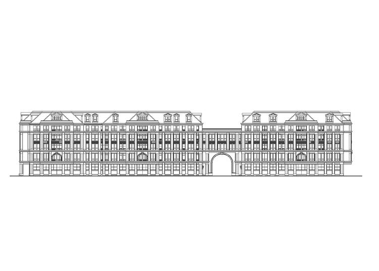 回形多层酒店建筑设计资料下载-[上海]影佳路1号地块居住区规划及建筑设计施工图与文本（CAD+JPG）