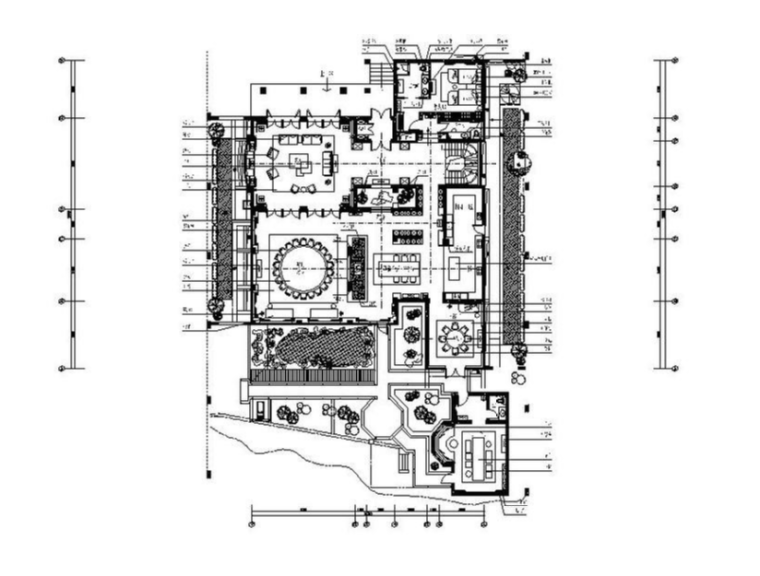 新中式中学效果图资料下载-[深圳]新中式酒店设计施工图（含效果图）