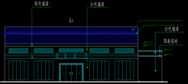 钢桁架结构建图纸资料下载-某单层钢桁架屋盖公建建筑结构给排水图