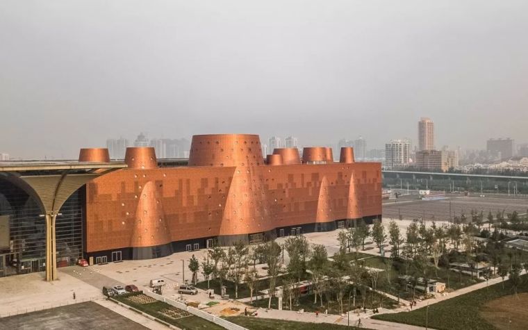 自行车坡道顶部资料下载-屈米新作|将于2019年秋季开放-天津探索博物馆