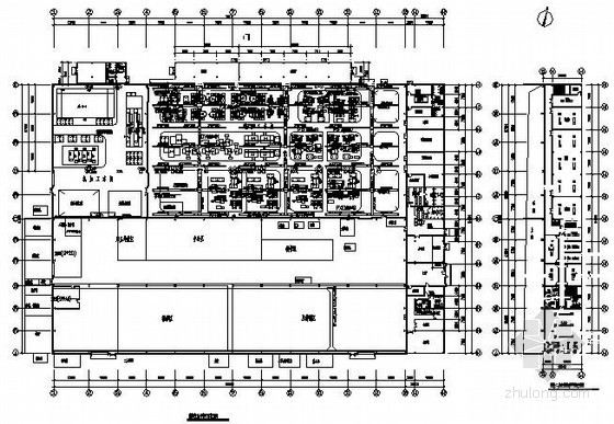 机加工车间施工图资料下载-[苏州]某机加工车间以及辅房空调工程图纸