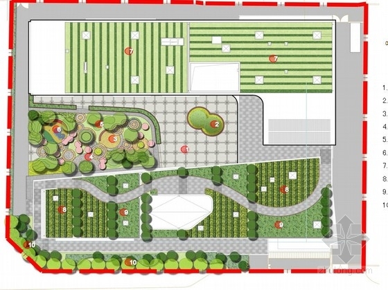 东方夏威夷国际幼儿园资料下载-[北京]国际幼儿园景观设计方案