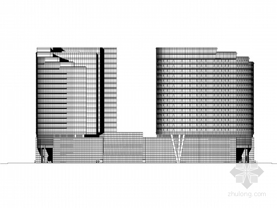 四层宾馆建施图资料下载-[江苏]21层星级酒店建筑施工图（480张 知名建筑设计）