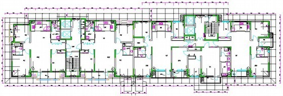 建筑工程现场安全文明施工策划书147页（附图丰富）-工字钢排版、脚手架平面布置图