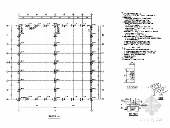 钢排桩施工图资料下载-24米两跨钢结构排架结构施工图