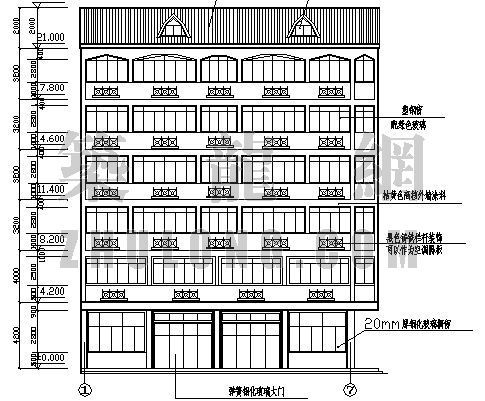 除尘楼结构设计施工图资料下载-商住楼结构设计施工图纸