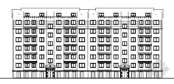 藏式建筑施工图设计资料下载-公寓建筑施工图