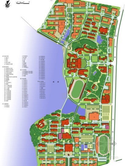 大学总体设计资料下载-[湖北]民族大学总体规划设计方案