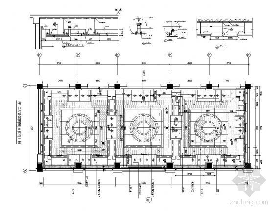 接待室建筑设计说明资料下载-外宾接待室吊顶详图