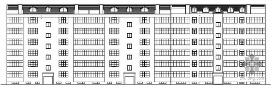 某小区六号住宅楼资料下载-[湖南]某六层住宅楼（6号楼）建筑施工图