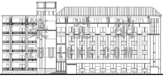 4层宿舍楼建筑设计方案资料下载-宁波某中学方案设计方案（宿舍楼部分）