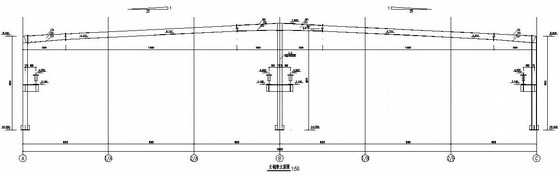 某150X36米钢结构工业厂房结构施工图(吊车梁)- 