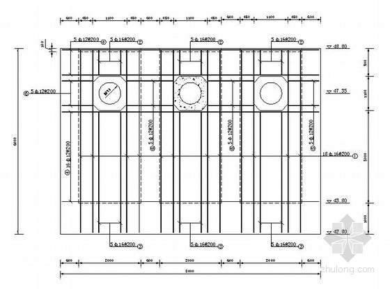 钢架隔层设计图纸资料下载-泵站设计图纸