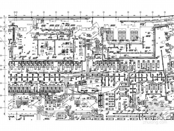 组合式转轮除湿机组详图资料下载-[四川]世界级城市综合体暖通空调设计全套施工图纸391张(200米56万平)