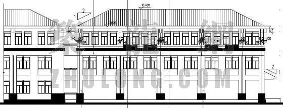 中学建筑设计CAD资料下载-某中学艺术楼建筑设计方案