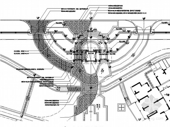 小区入口景观设计文本资料下载-小区入口景观设计施工图
