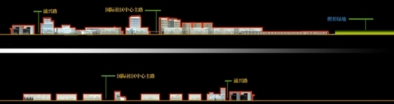 [上海]生态新城概念性规划设计方案文本（知名事务所 含CAD）-生态知名地产概念性规划设计分析图