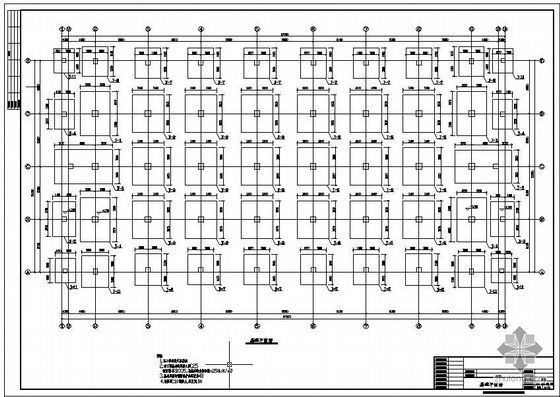 多层电子厂房结构图纸资料下载-东莞某电子公司厂房结构图