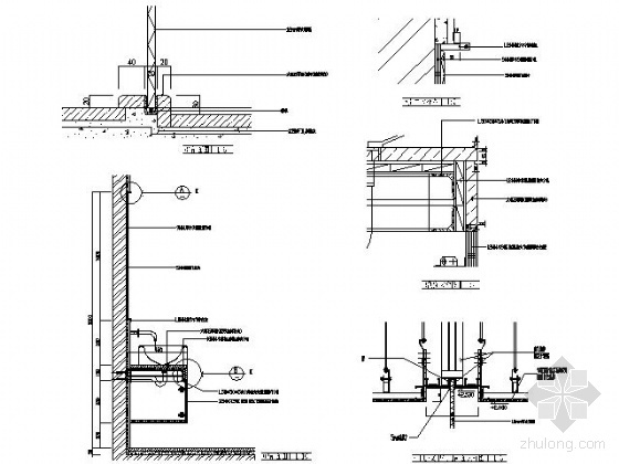 现代中式风格跃层式样板房施工图（含效果）-图6