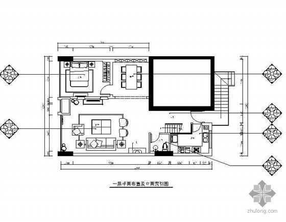 23平米客厅装修图资料下载-[重庆]异域风情样板间设计装修图(装饰+水电+效果)
