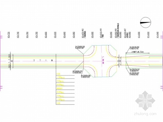30m次干道断面资料下载-30m宽市政道路工程设计套图（39张）