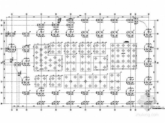 50平商务办公楼设计资料下载-[安徽]26层框架剪力墙结构商务办公楼结构图