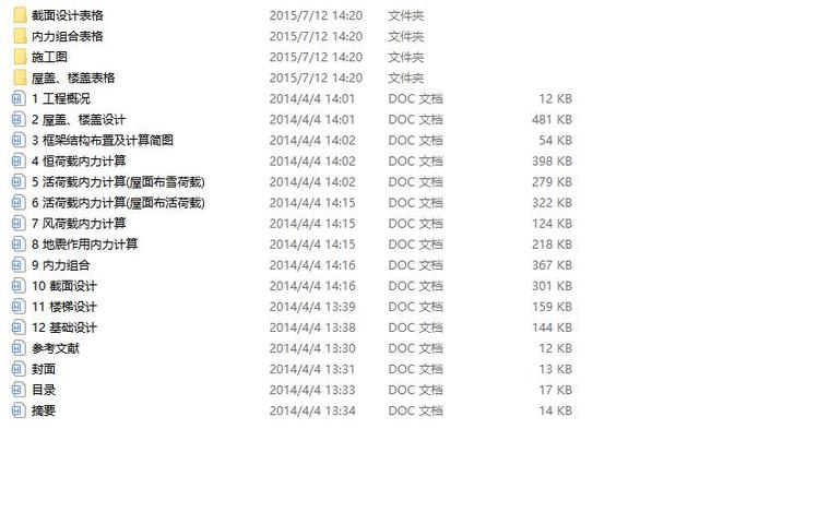 七层框架办公楼毕业设计（建筑图+结构图+计算书）-总缩览图