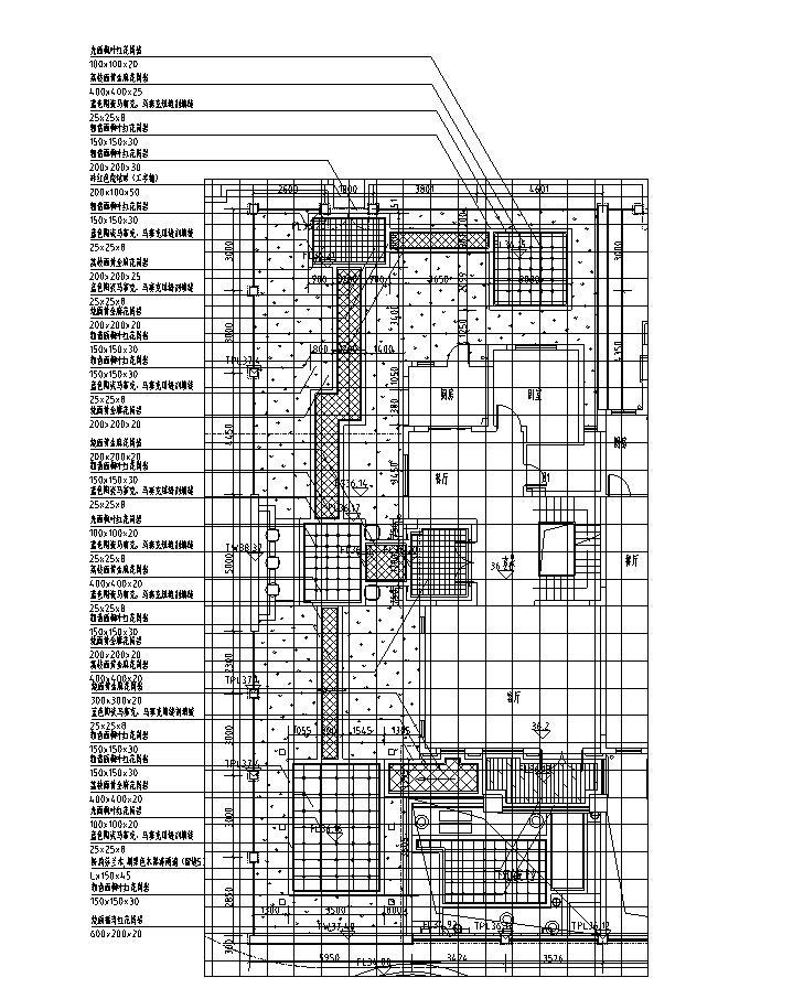 [湖南]洞庭八百城展示区景观规划方案设计(84个CAD+230张) -庭院平面图