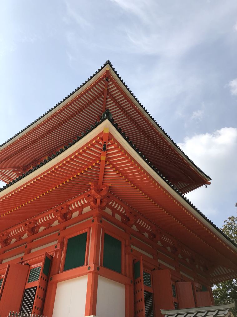 日本高野山坛上伽蓝和金刚峰寺_5