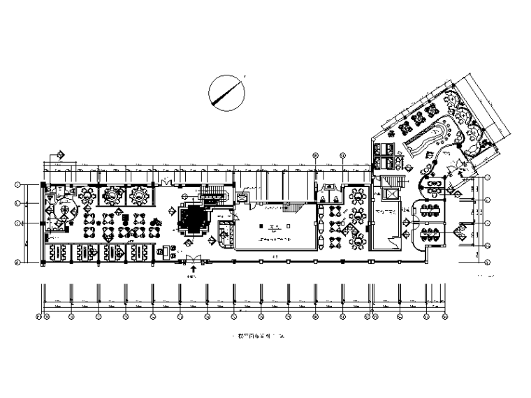 餐饮空间cad图块资料下载-100套不同风格的餐饮空间餐厅设计CAD施工图
