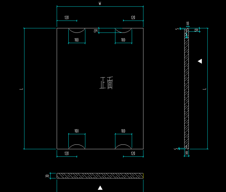不锈钢加工图纸CAD资料下载-石材加工图（CAD版）