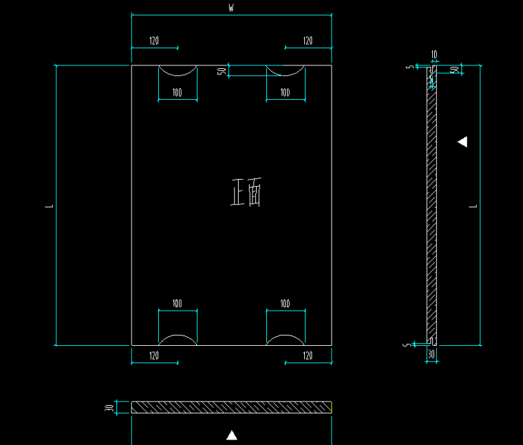 石材加工计算方式资料下载-石材加工图（CAD版）