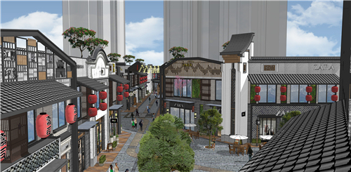 商业街改造设计|终于，有一条商业街可以代言江阴了——新河天地-10